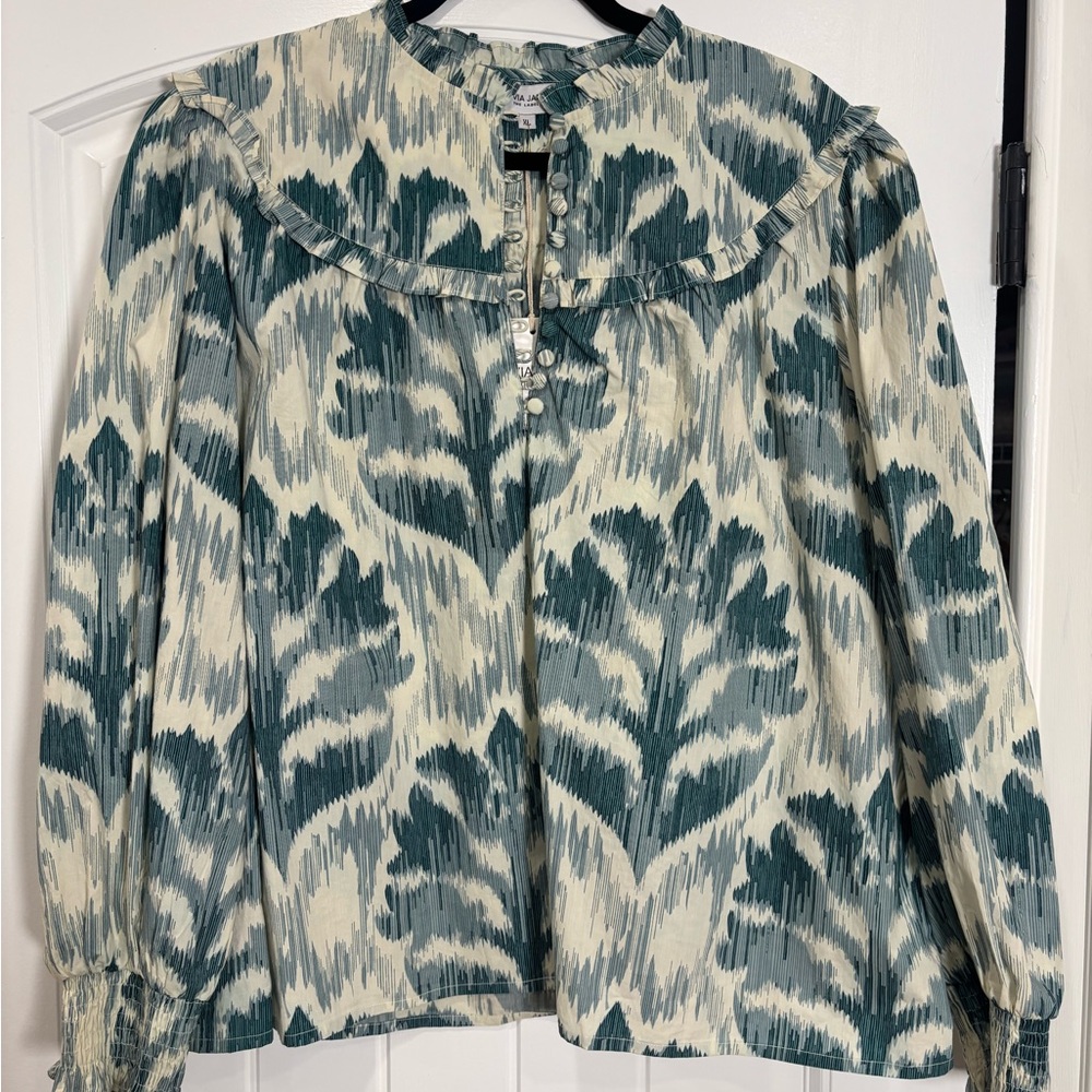 Olivia James The Label Ella Top Damask Pine XL